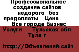 Профессиональное создание сайтов, недорого, без предоплаты › Цена ­ 4 500 - Все города Бизнес » Услуги   . Тульская обл.,Тула г.